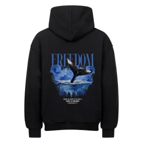 Freedom Oversized Hoodie BackPrint