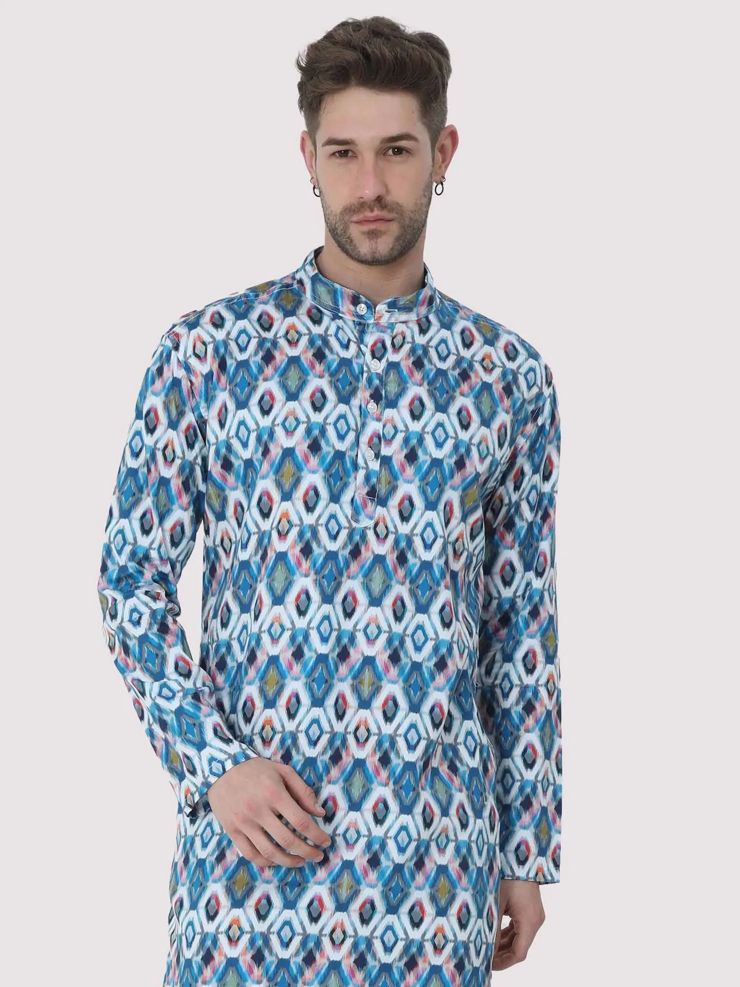 Geometric Printed Kurta