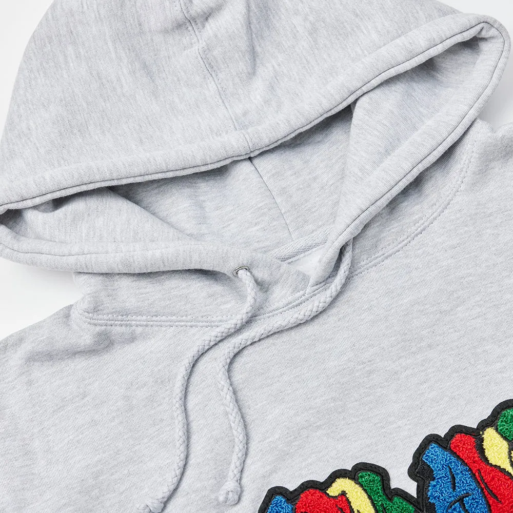 Good Advice 90s Hooded Sweatshirt - Heather Grey