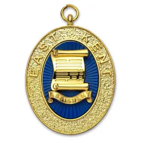 Grand Assistant Registrar Provincial Craft English Regulation Collar Jewel - East Kent Gold & Blue