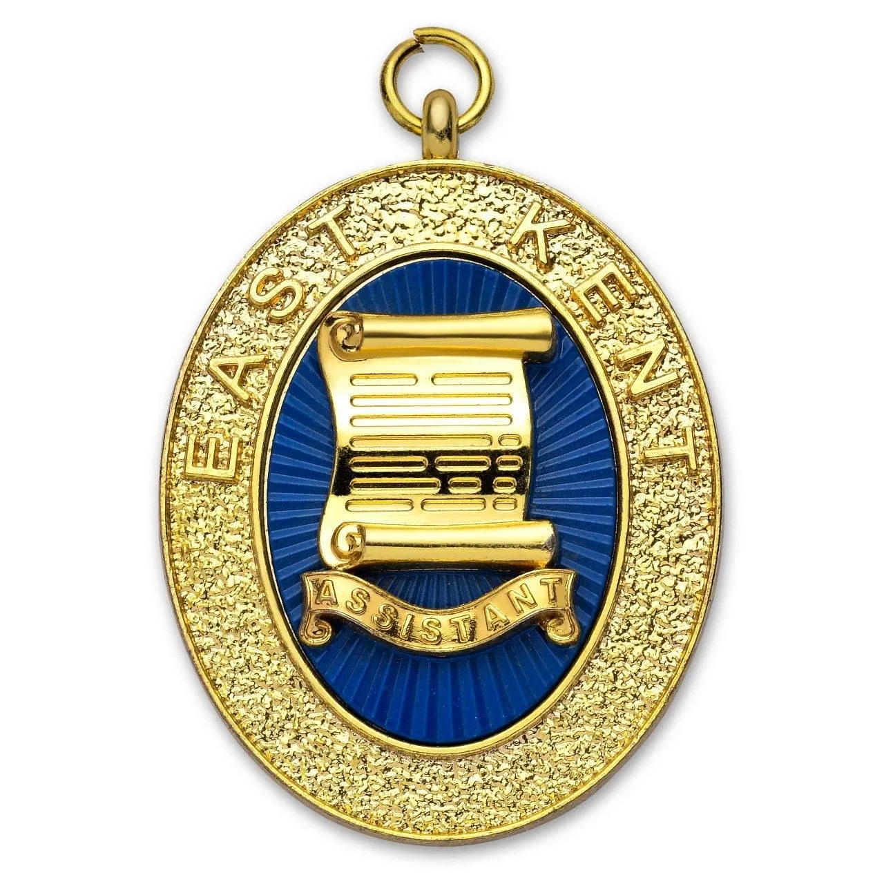 Grand Assistant Registrar Provincial Craft English Regulation Collar Jewel - East Kent Gold & Blue