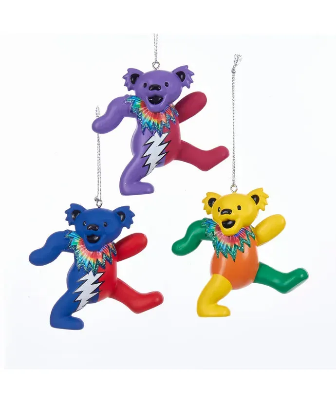 Grateful Dead Bear Assorted Ornament