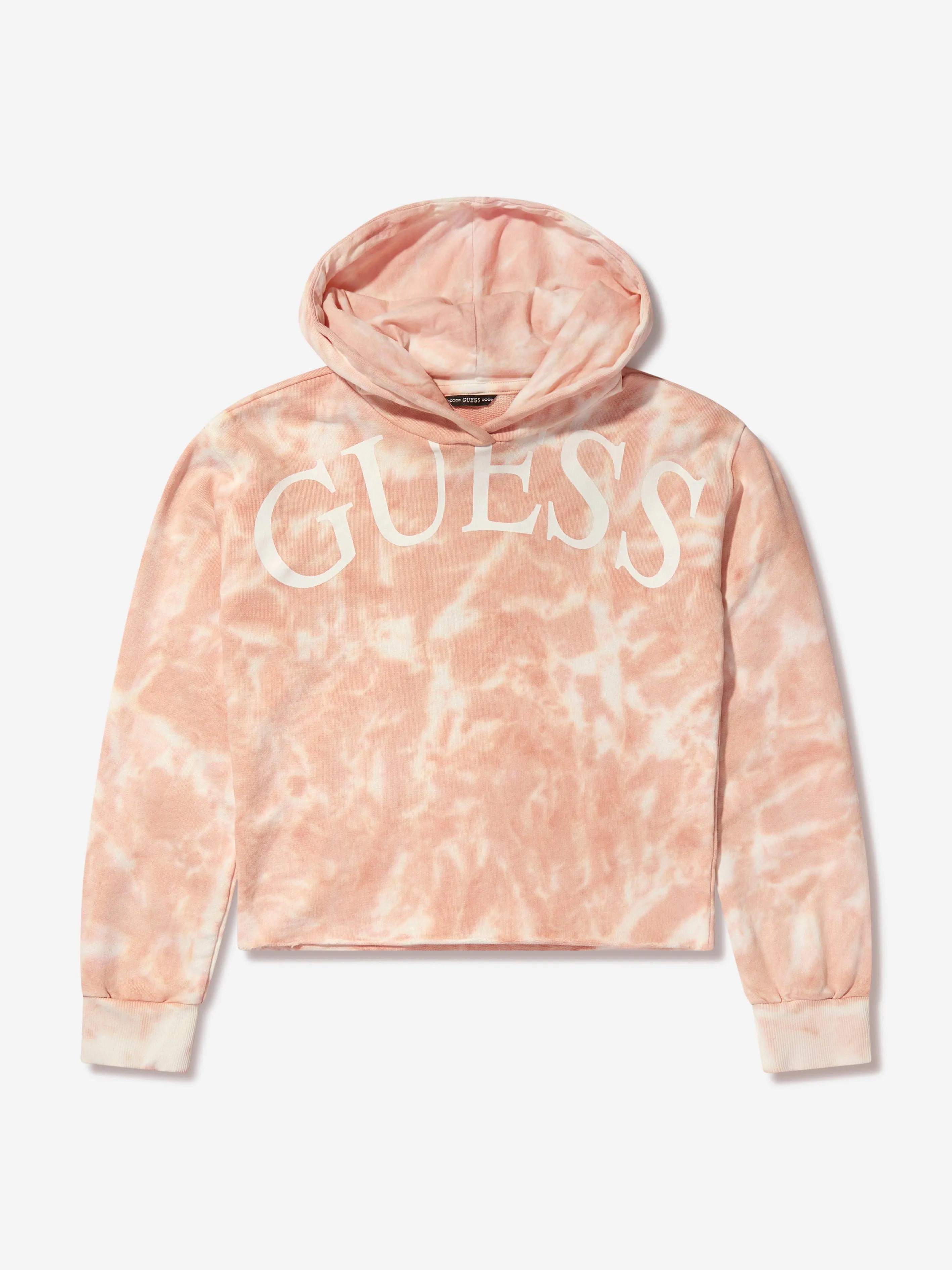 Guess Girls Tie-Dye Logo Hoodie