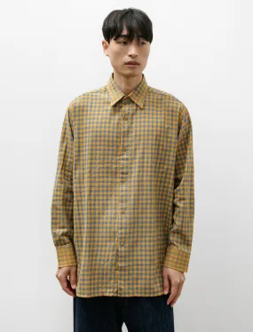 Gupta Khadi Cotton Check Yellow