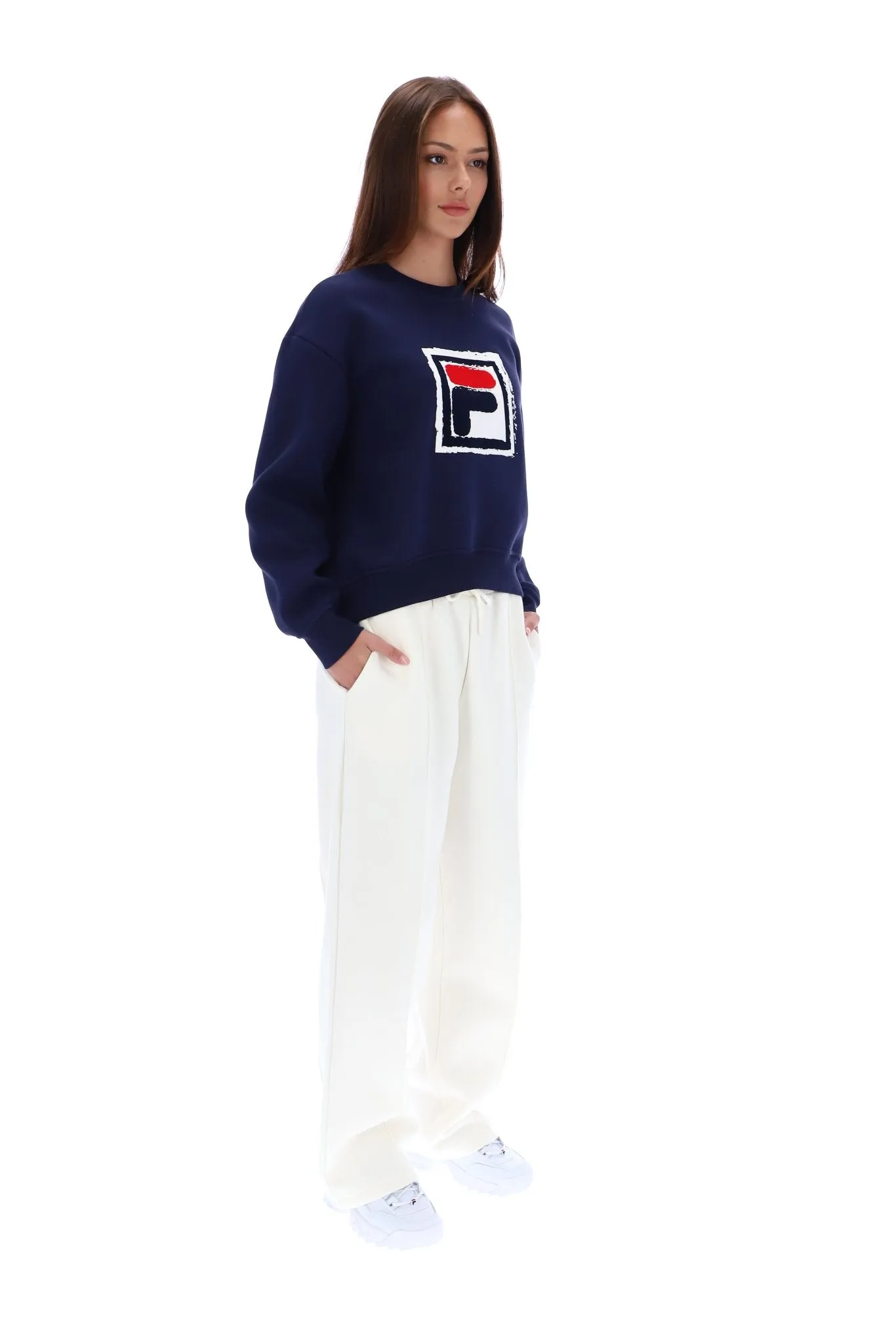 Halia Oversized Crew Sweatshirt