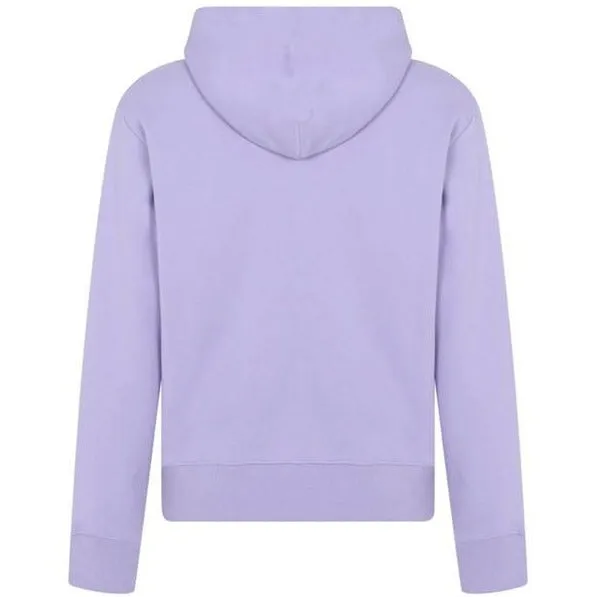 Helmut Lang Purple Logo Hoodie