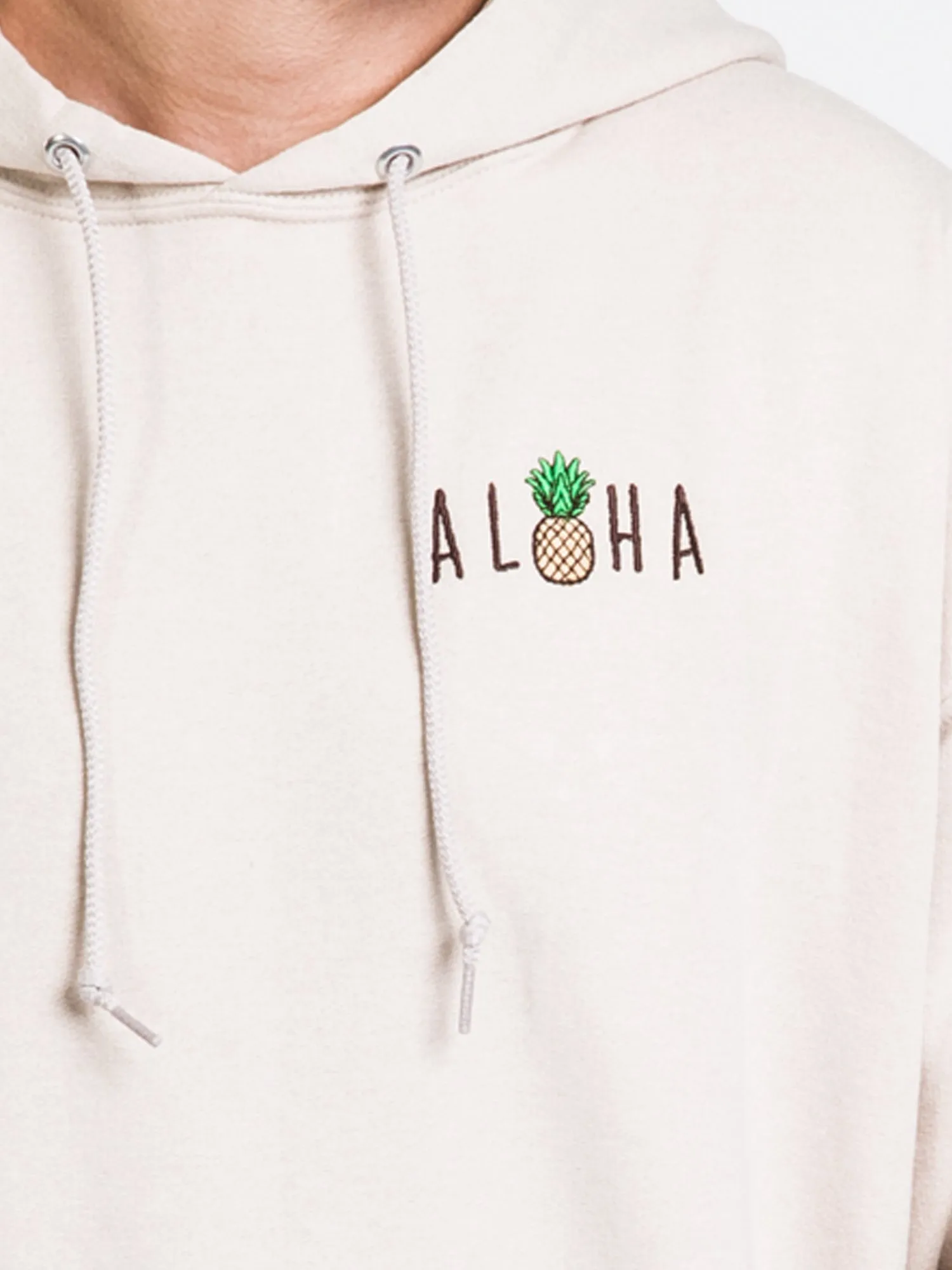 HOTLINE APPAREL ALOHA EMBROIDERED HOODIE - CLEARANCE