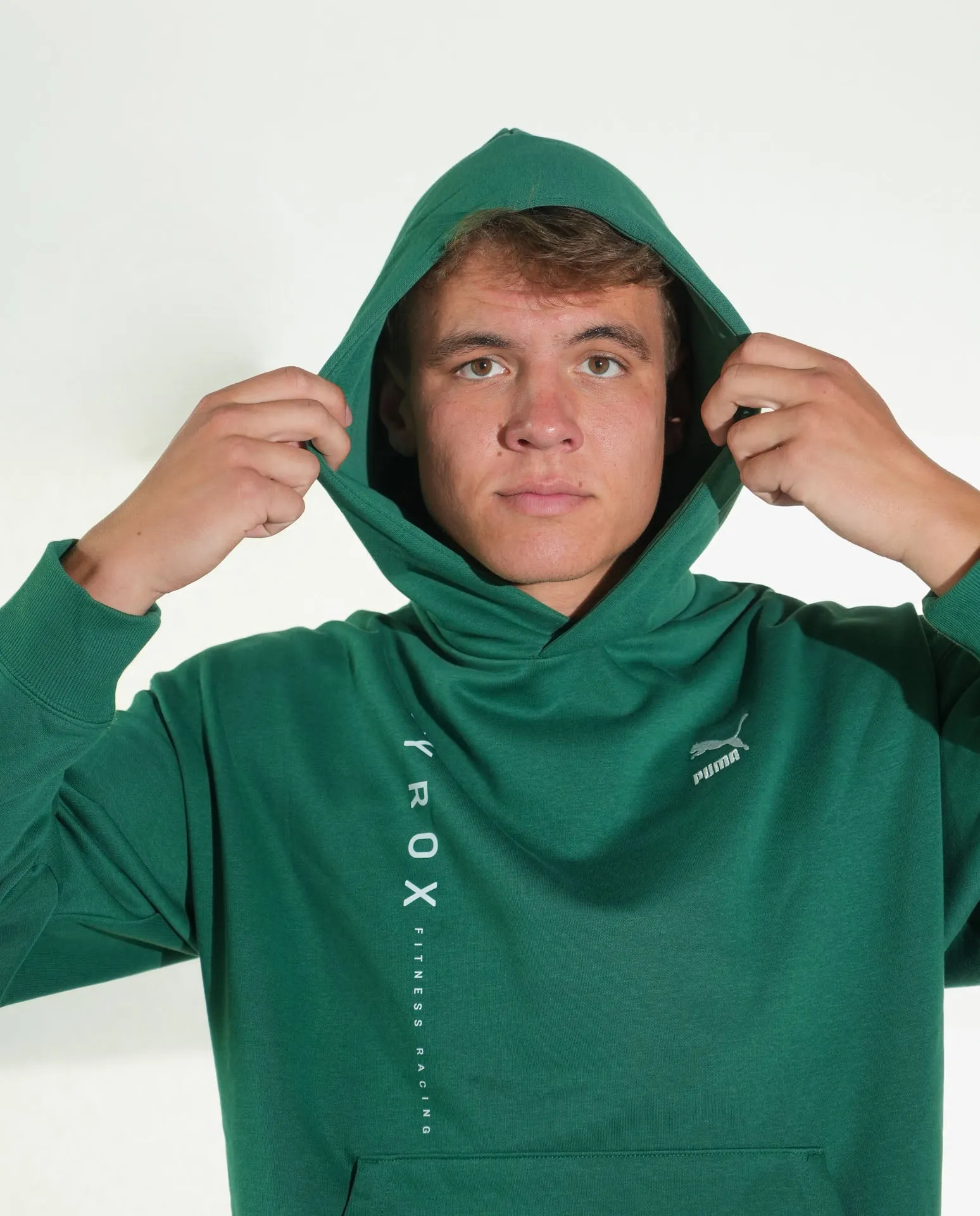 HYROX|PUMA Classics Relaxed Hoodie - Green