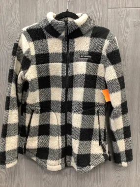 Jacket Faux Fur & Sherpa By Columbia In Plaid Pattern, Size: S