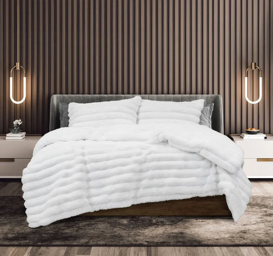 Jax Comforter Set White