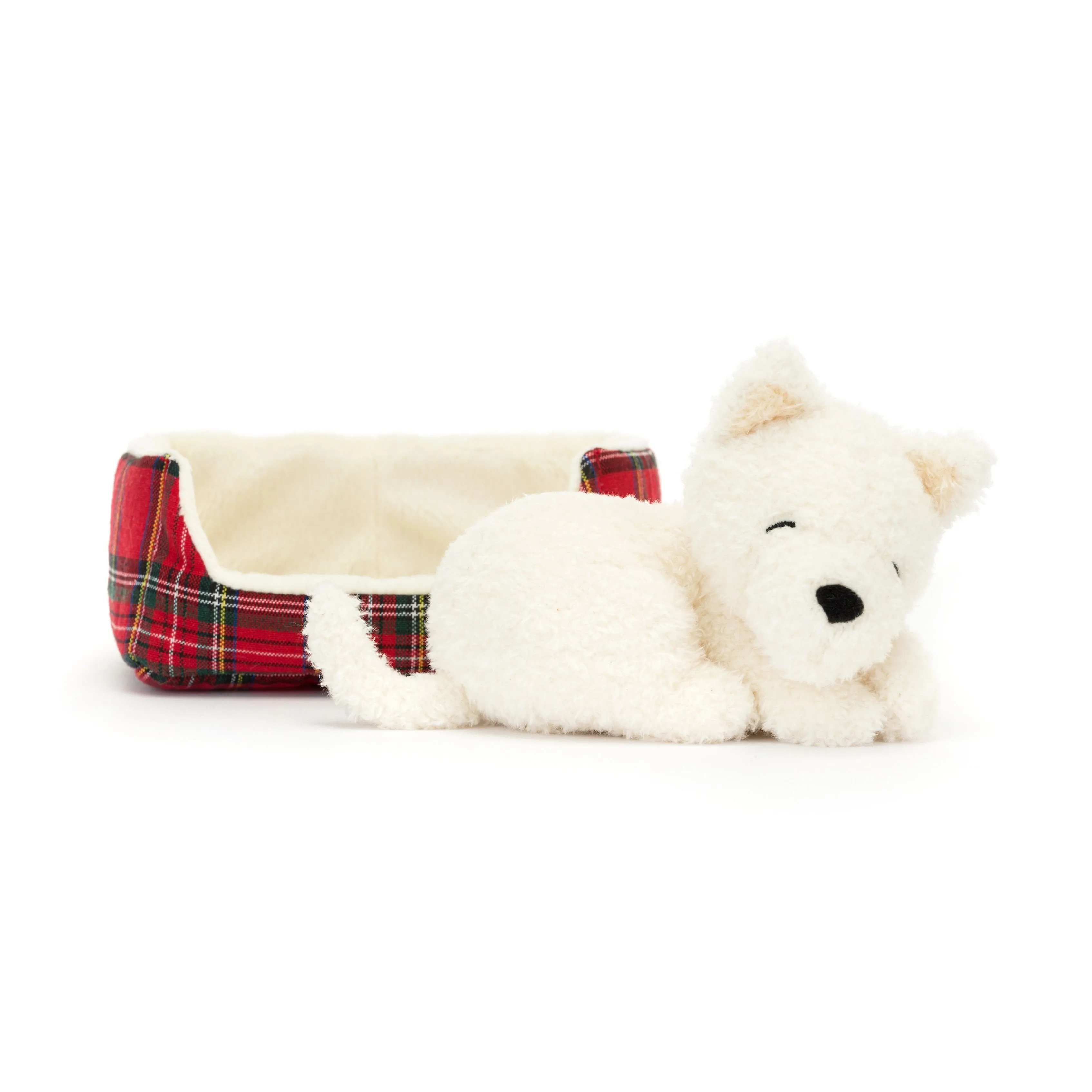 Jellycat Napping Nipper Westie (LIMIT 2)