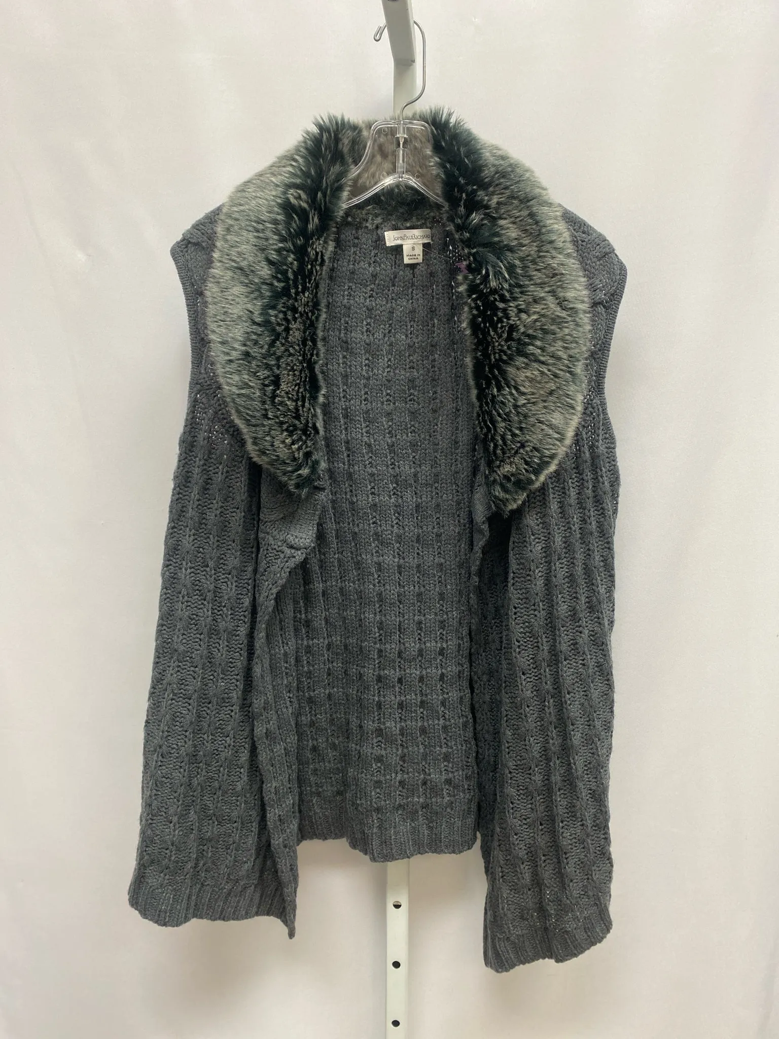 John Paul Richard Size Small Gray Vest/Top