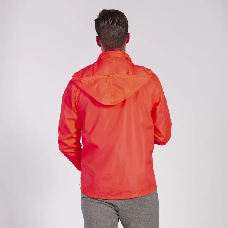 Joma giacca antipioggia Rain Jacket Iris 100087.040 arancio fluo