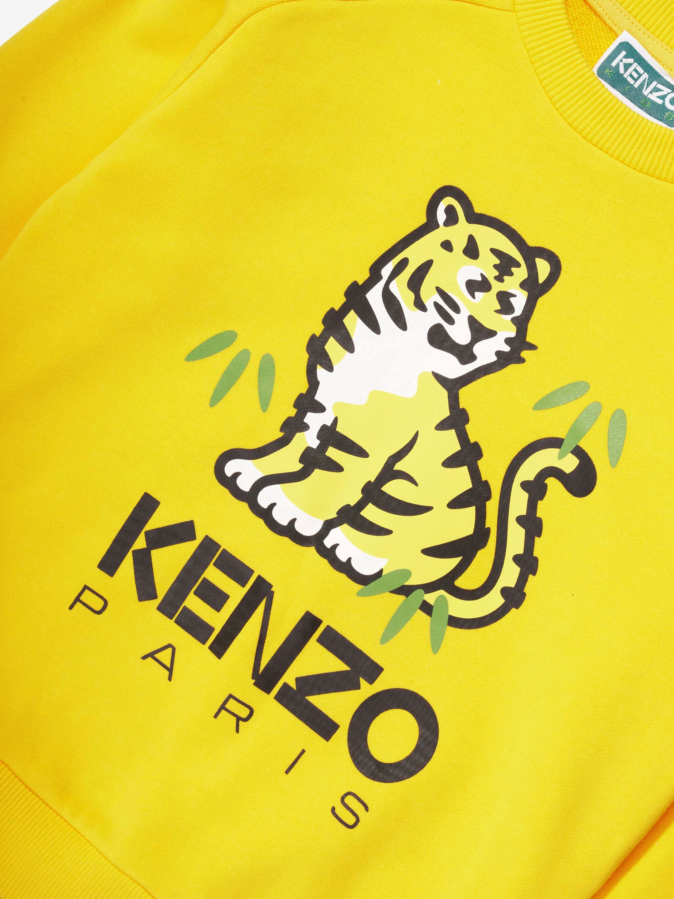 KENZO Boys Kotora Sweatshirt in Yellow