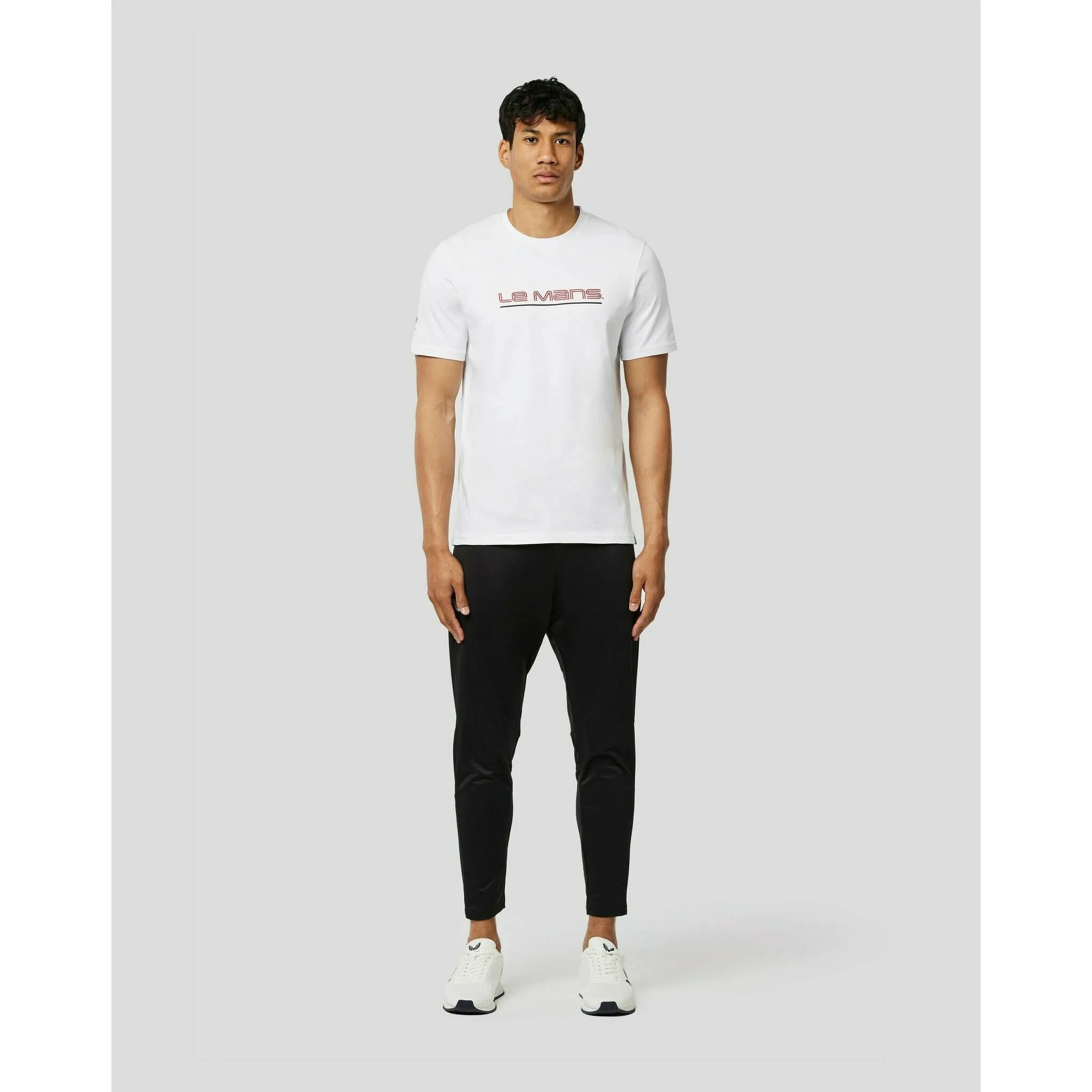 Le Mans 24 Hours Men's Lifestyle T-Shirt- Black/White