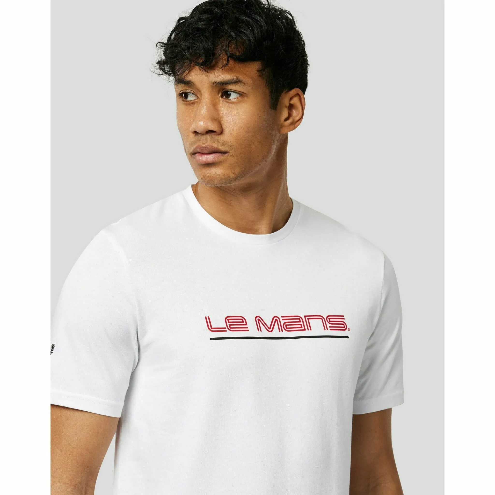 Le Mans 24 Hours Men's Lifestyle T-Shirt- Black/White