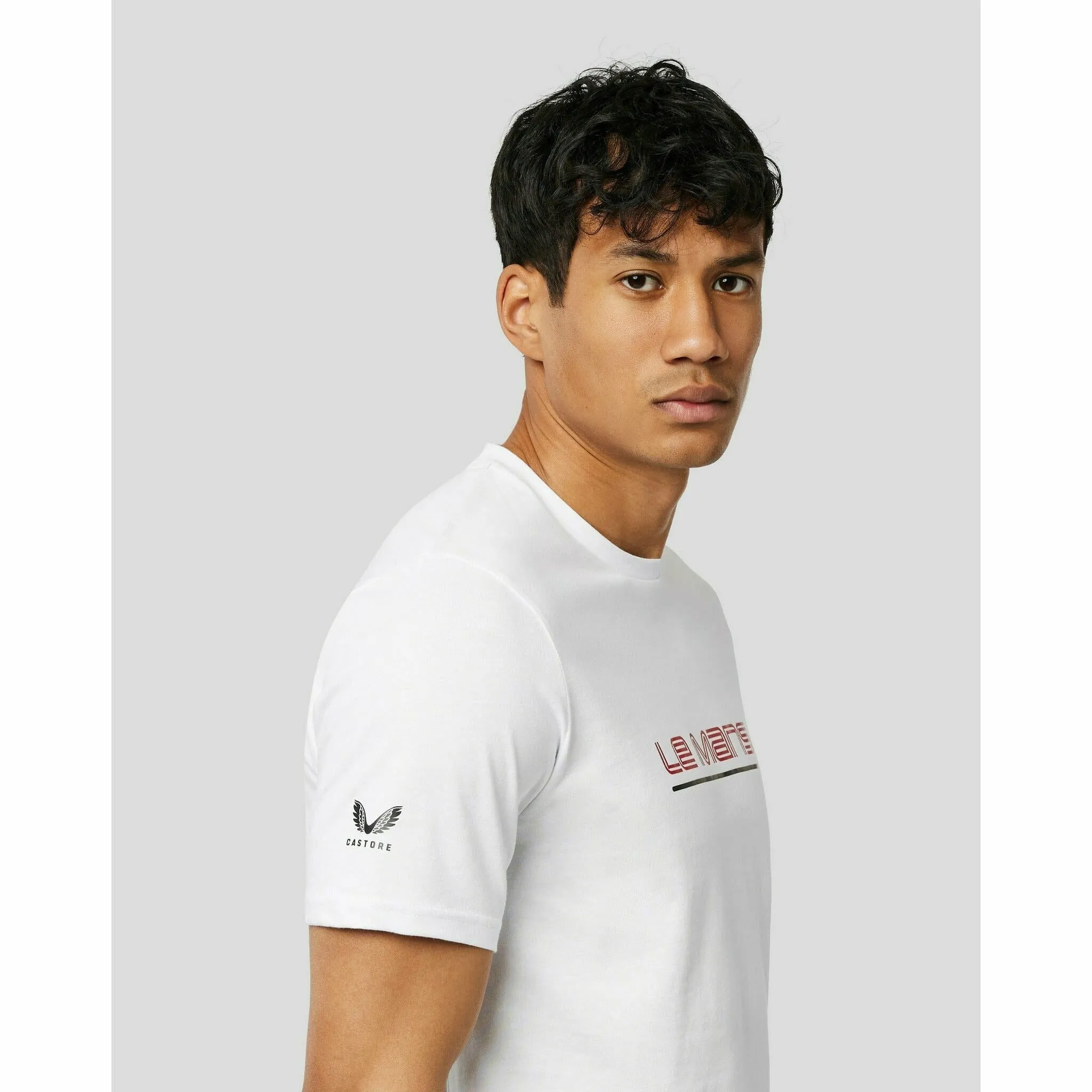 Le Mans 24 Hours Men's Lifestyle T-Shirt- Black/White