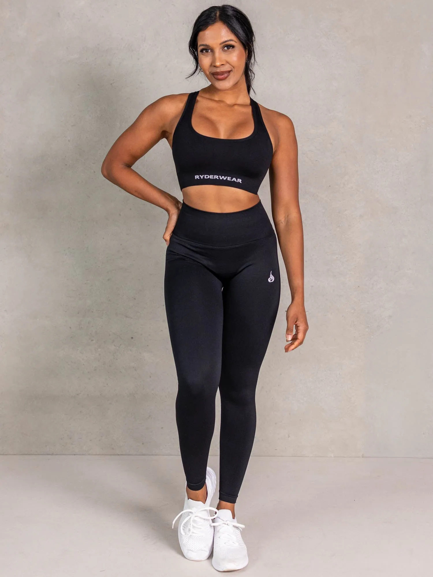 Lift BBL Scrunch Seamless Leggings - Black