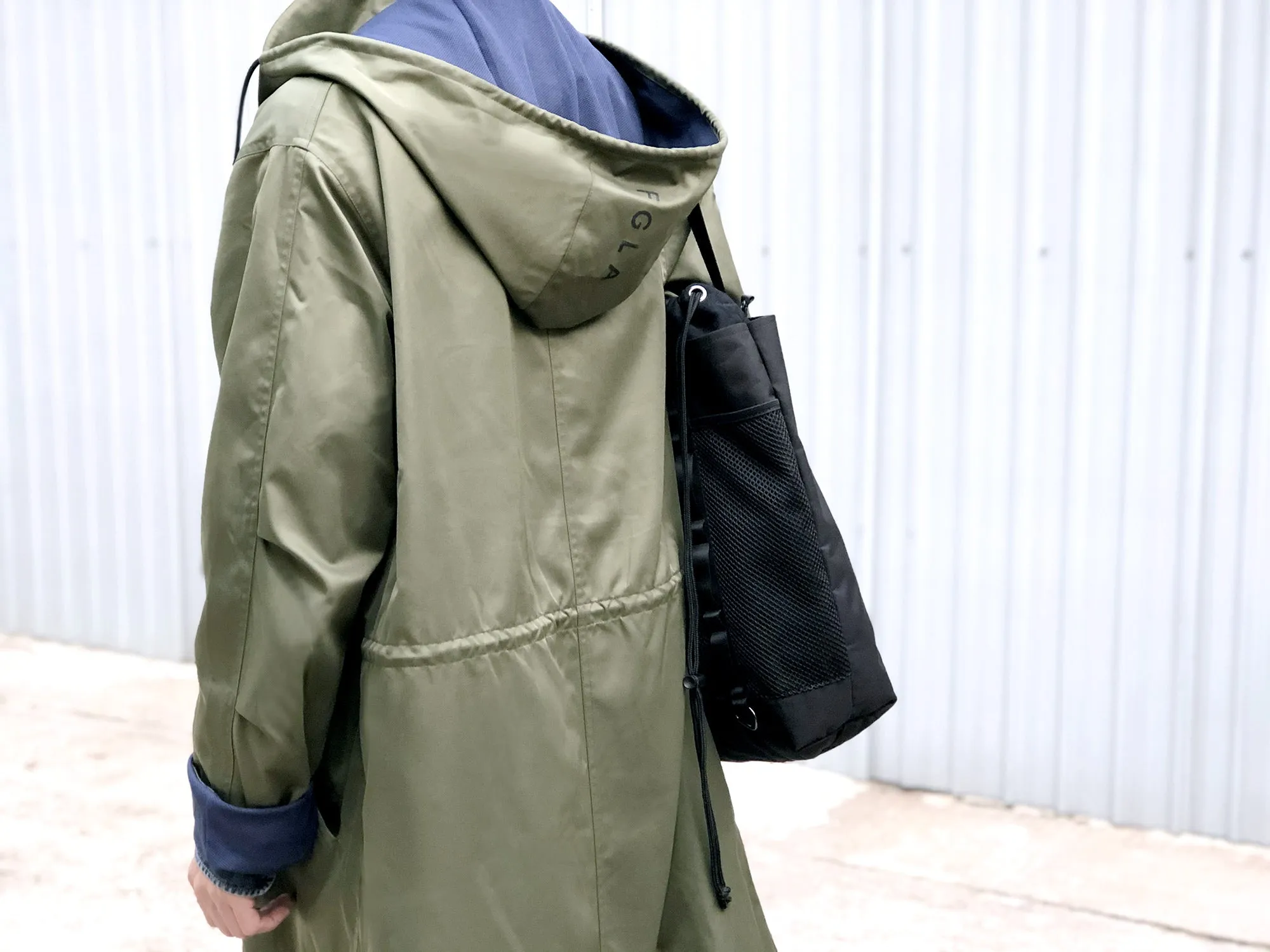 <A 000a001y5a04>  Fungolia 2020 Travel Parka Jacket (Olive Green)