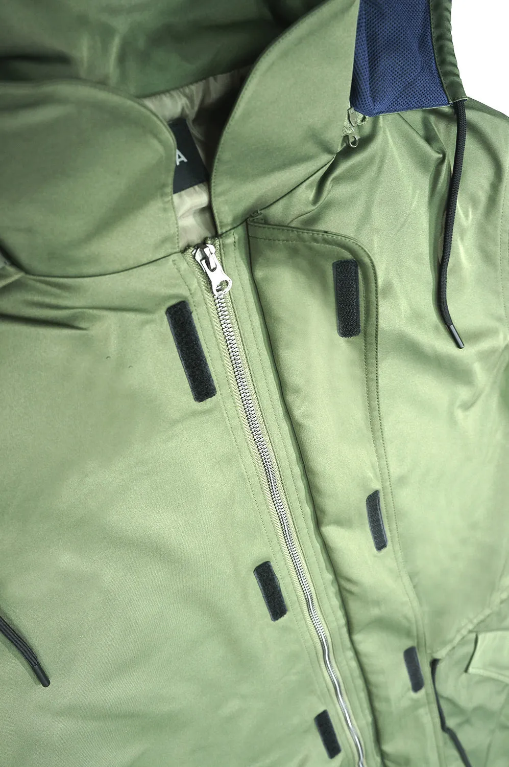 <A 000a001y5a04>  Fungolia 2020 Travel Parka Jacket (Olive Green)