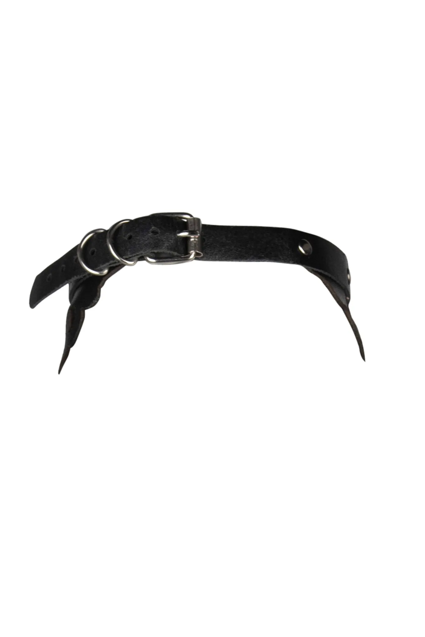 Lucy Lasercut Leather Collar