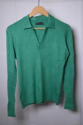 M&S Green Sweatshirt - Medium