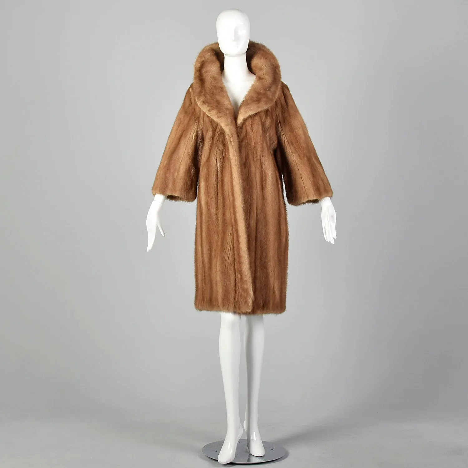 Medium-Large 1960s Mink Coat