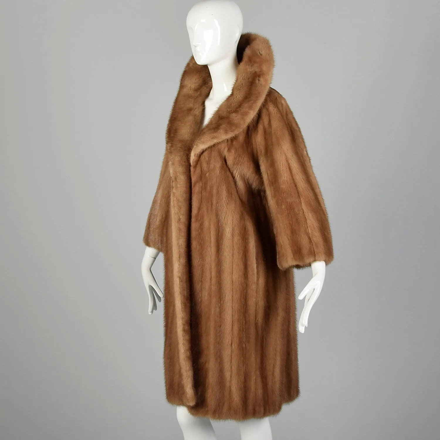 Medium-Large 1960s Mink Coat