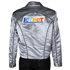 Mens Death Proof Kurt Russell Stuntman Mike IcyHot Lightweight Satin Jacket