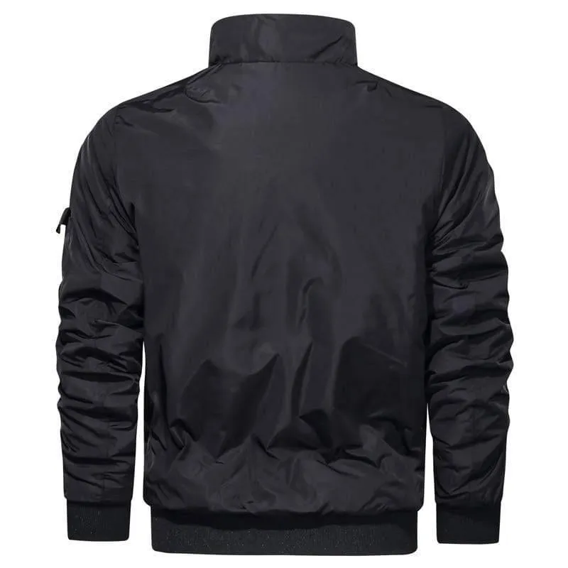 Military Windbreaker Bomber Jacket