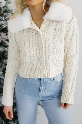 Misty Knit Cardigan - Ivory