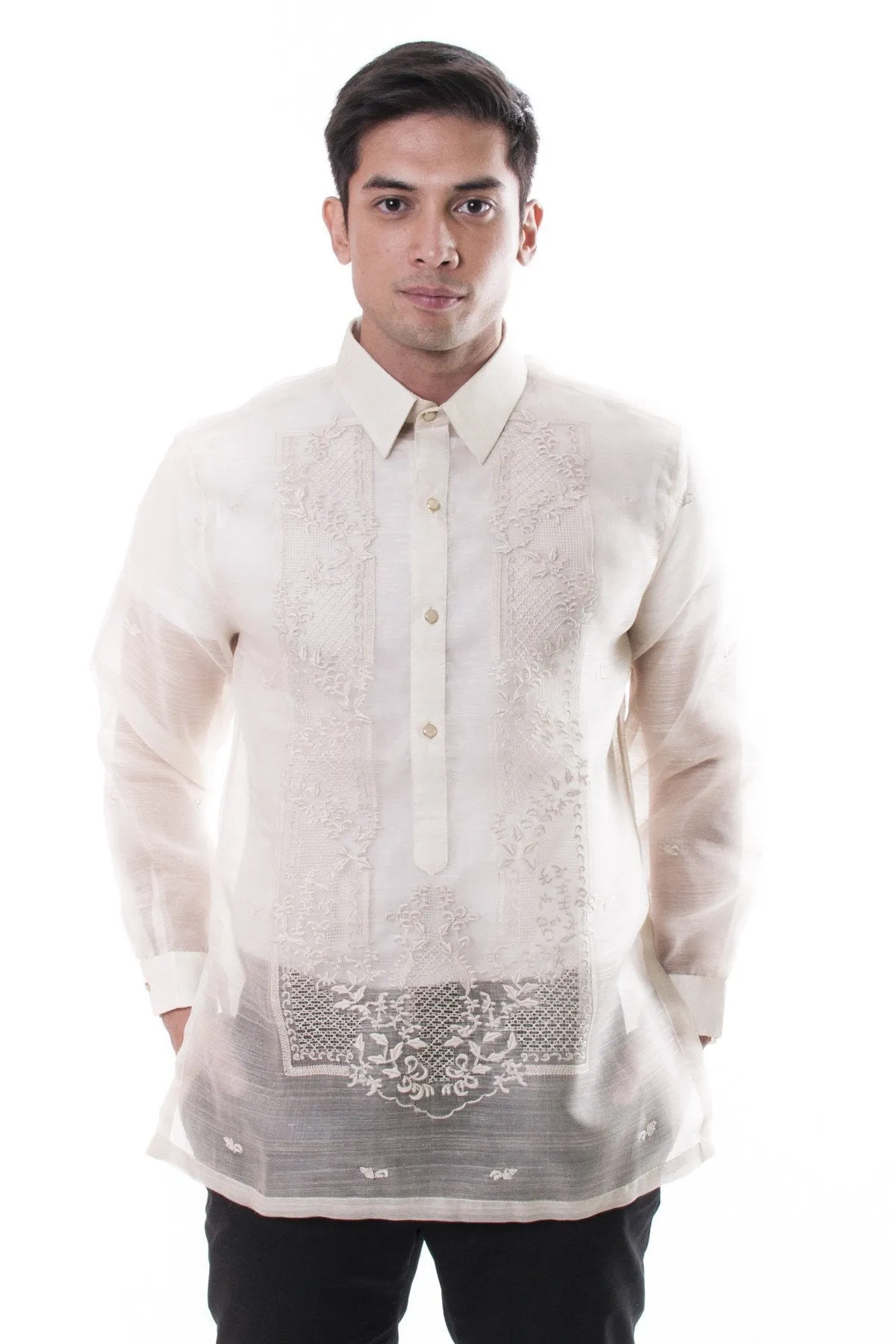 MK01 - Silk Pina Barong Tagalog