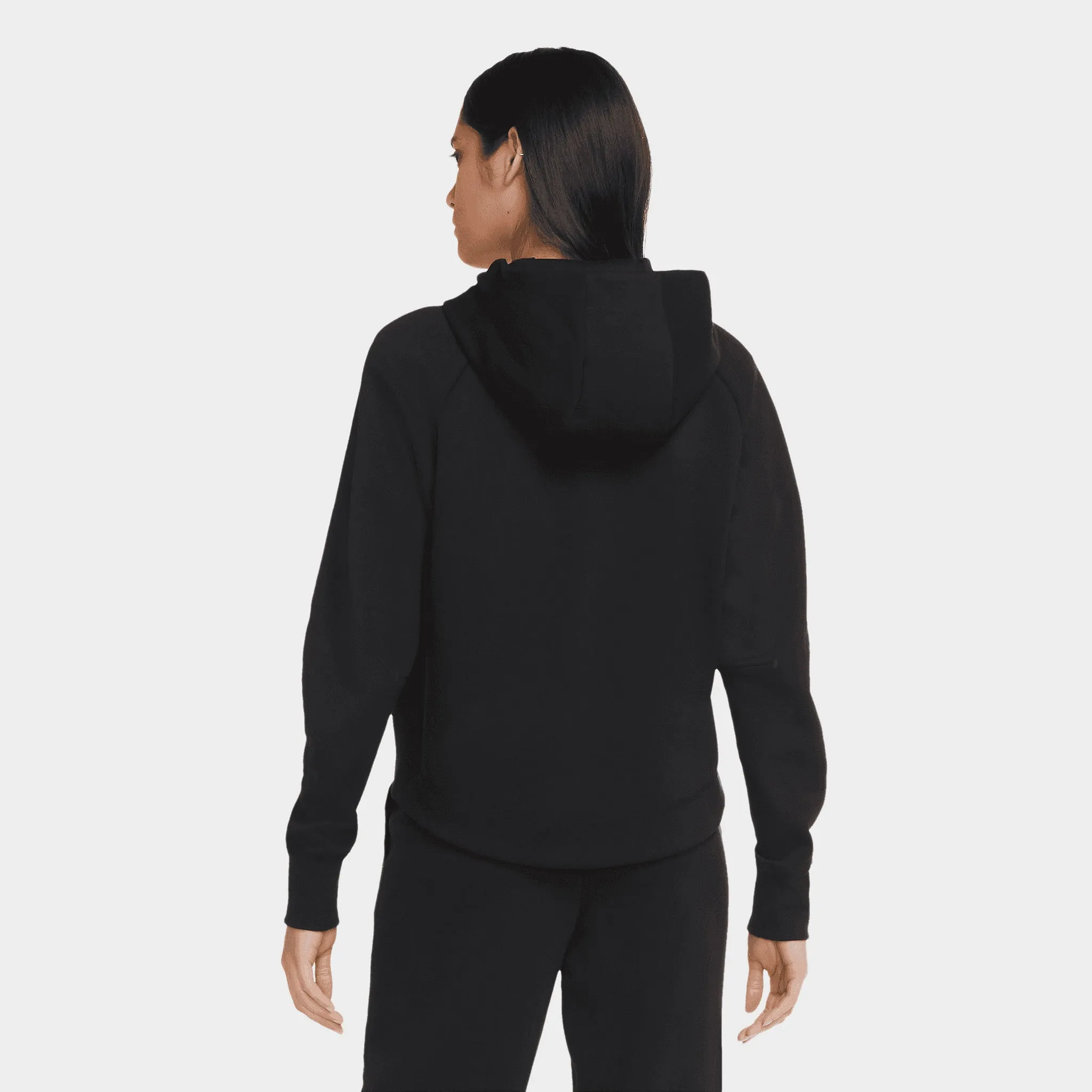 Nike Sportswear Women's Tech Fleece Windrunner Full-Zip Hoodie Black / Black