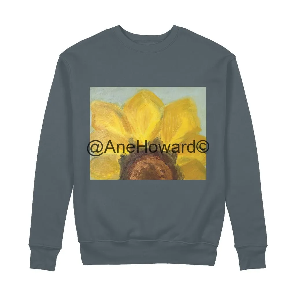 Organic Cotton Sweatshirt Sunflower