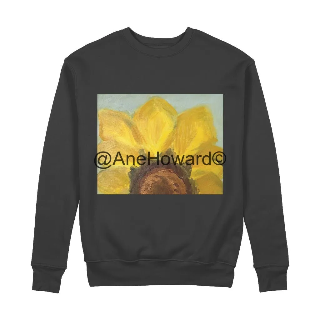 Organic Cotton Sweatshirt Sunflower