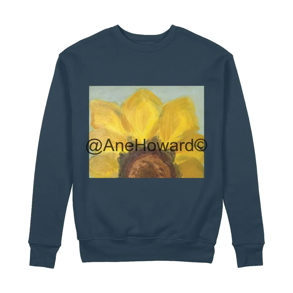 Organic Cotton Sweatshirt Sunflower