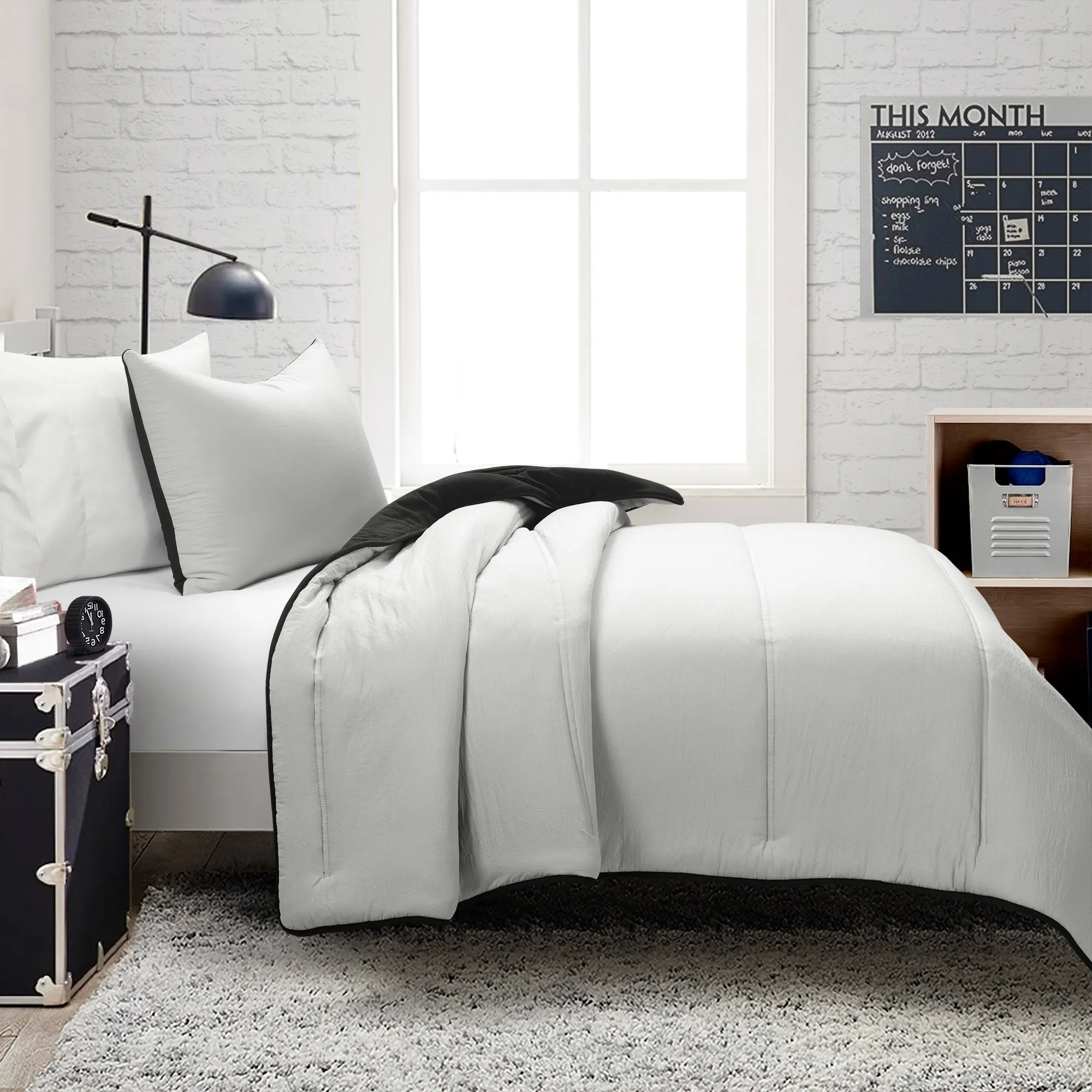 Oslo Soft Reversible Quilted Comforter Set