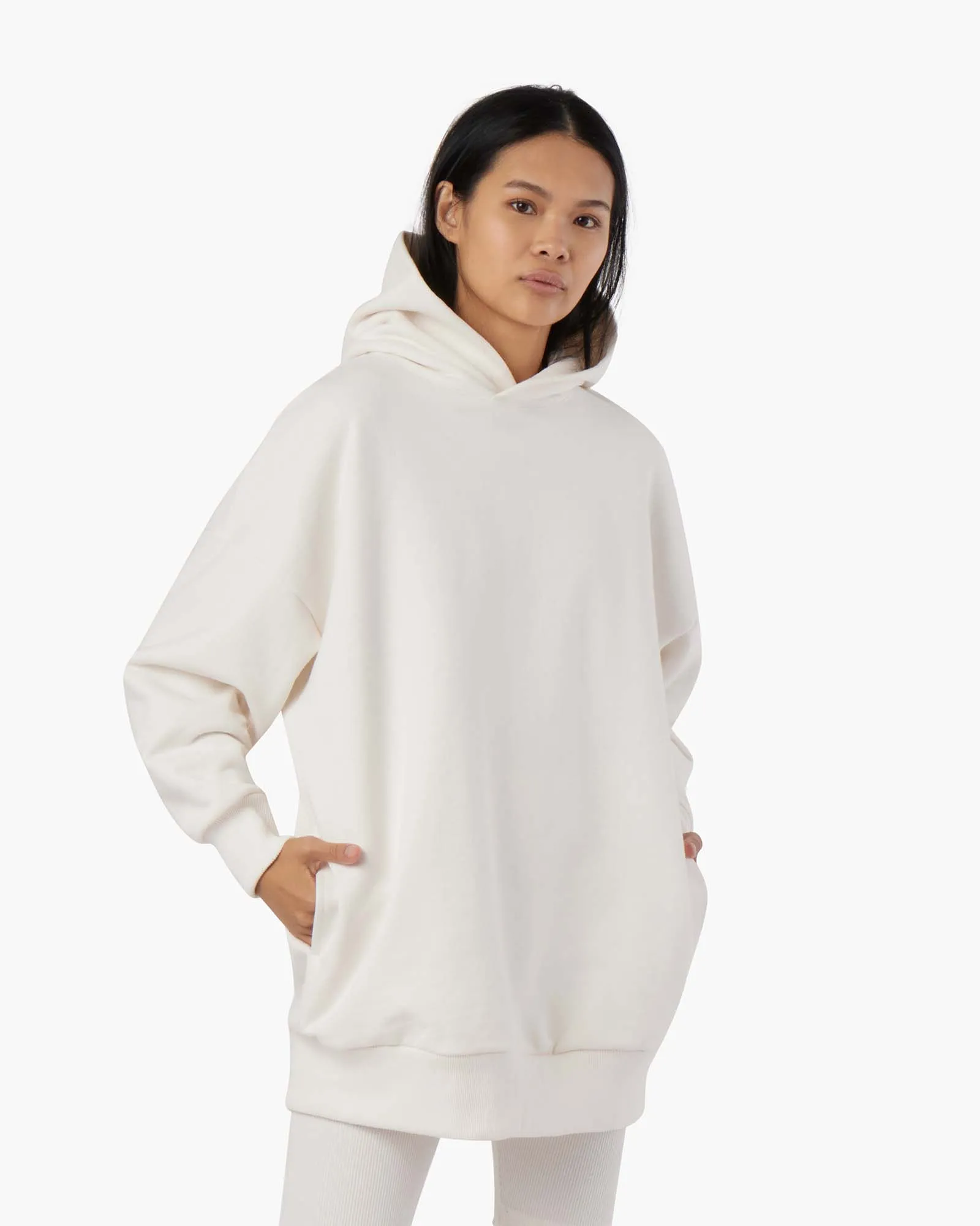 Oversized Hoodie - Cream