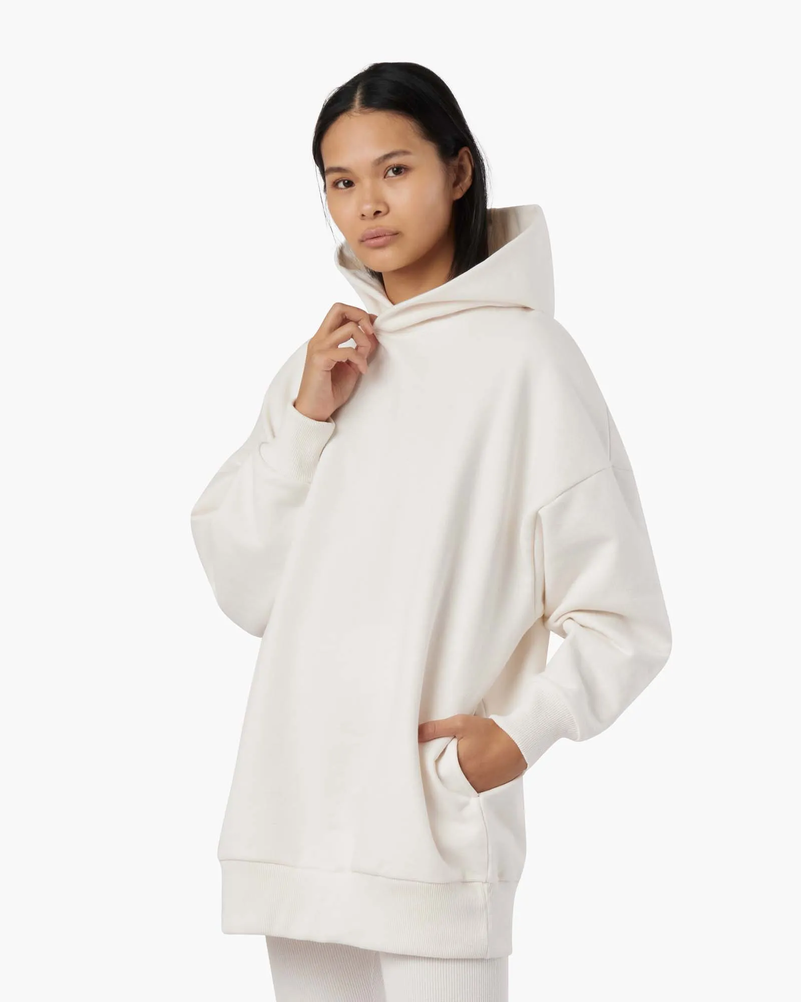 Oversized Hoodie - Cream