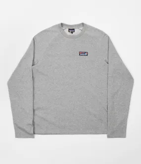 Patagonia Board Short Label Crewneck Sweatshirt - Feather Grey