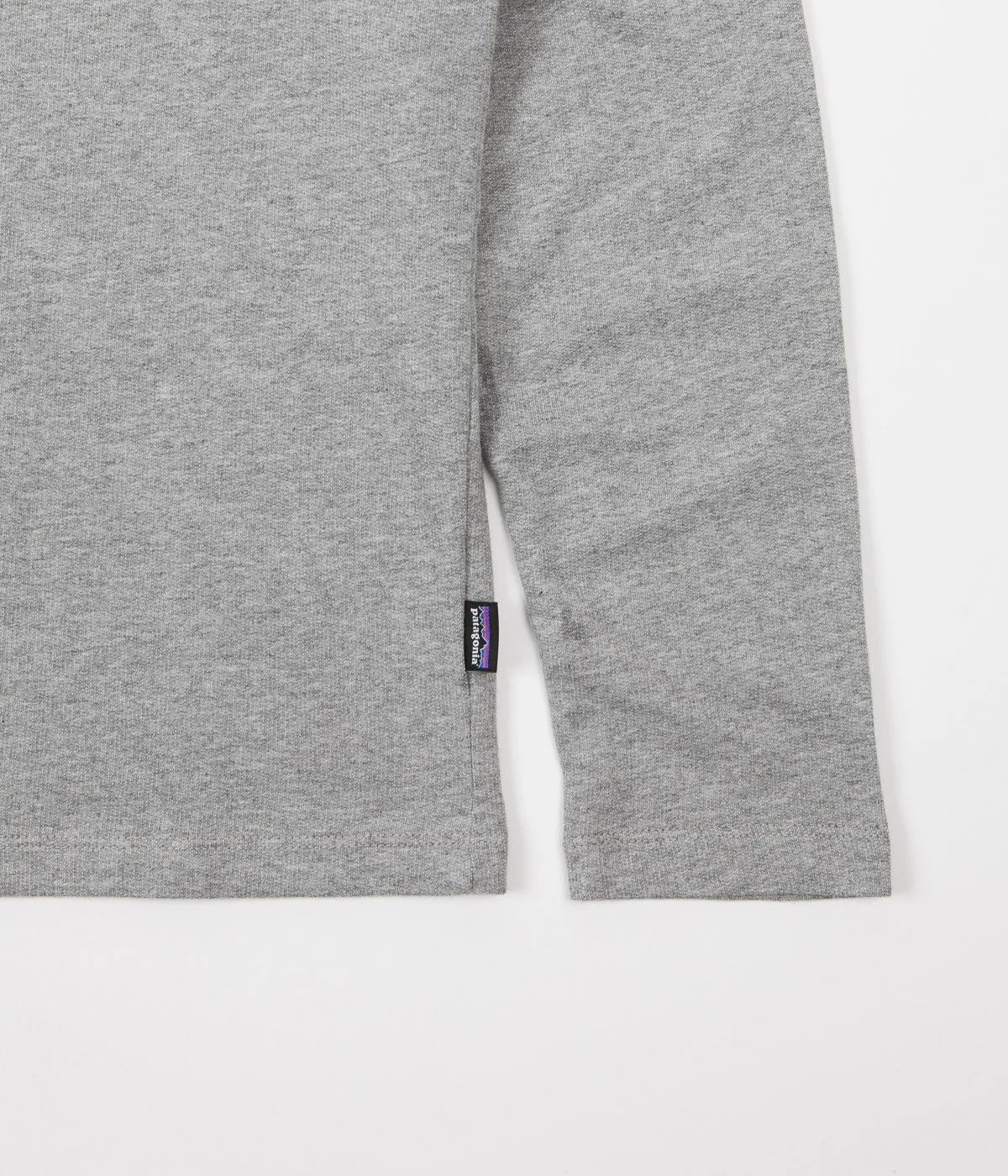 Patagonia Board Short Label Crewneck Sweatshirt - Feather Grey