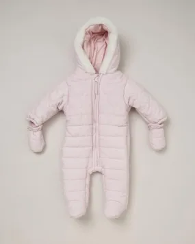 Pink Padded Snowsuit