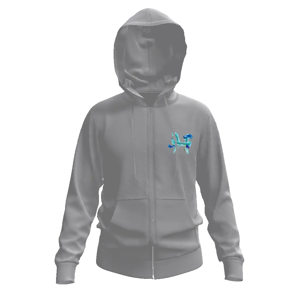 Pisces Runic Men's Zip Hoodie