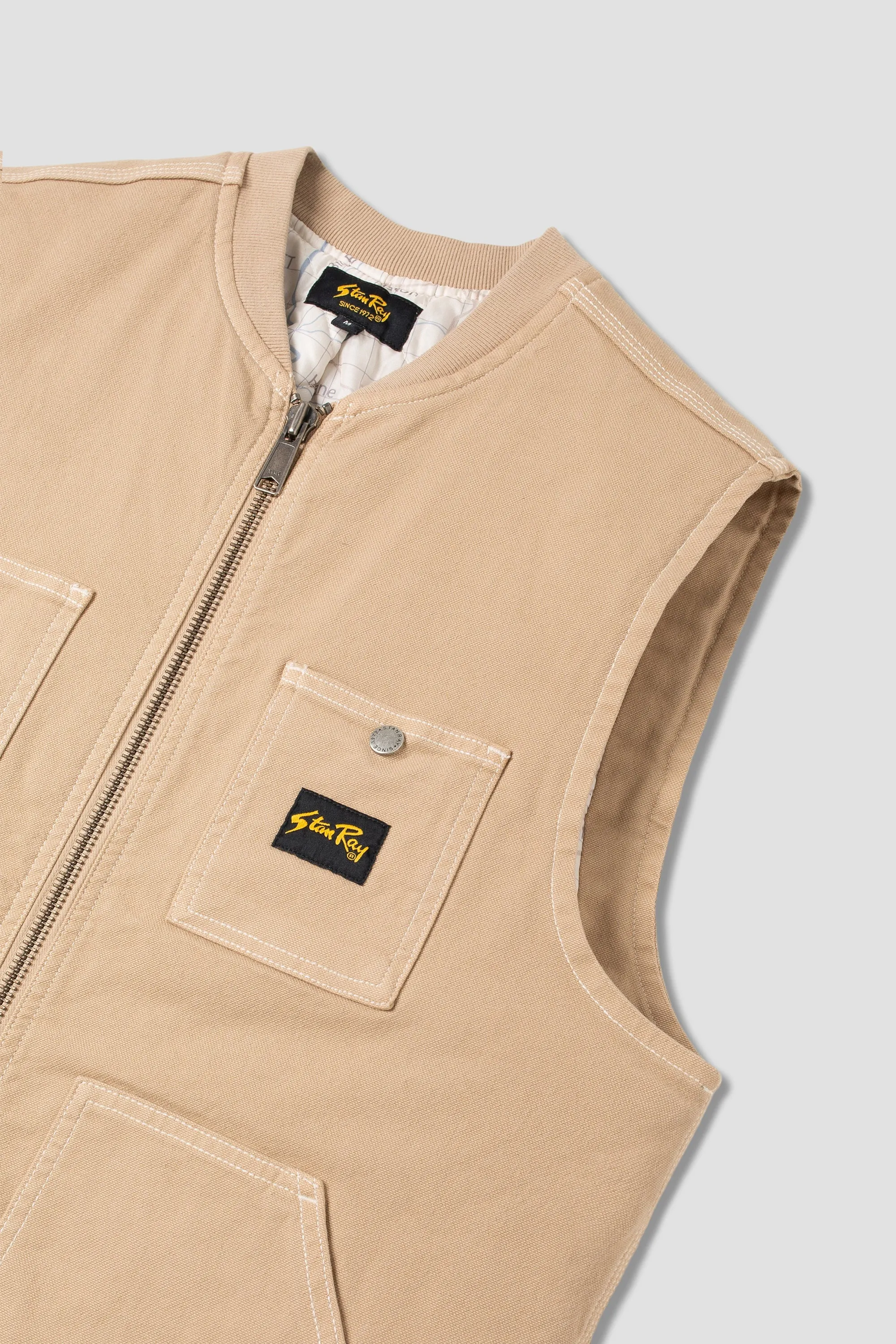 Pork Chop Vest (Antique Khaki Duck)