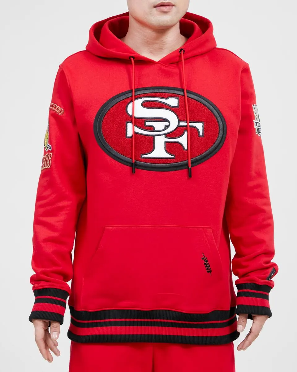 PRO STANDARDS SAN FRANCISCO 49ERS Retro Classic Flc Po Hoodie