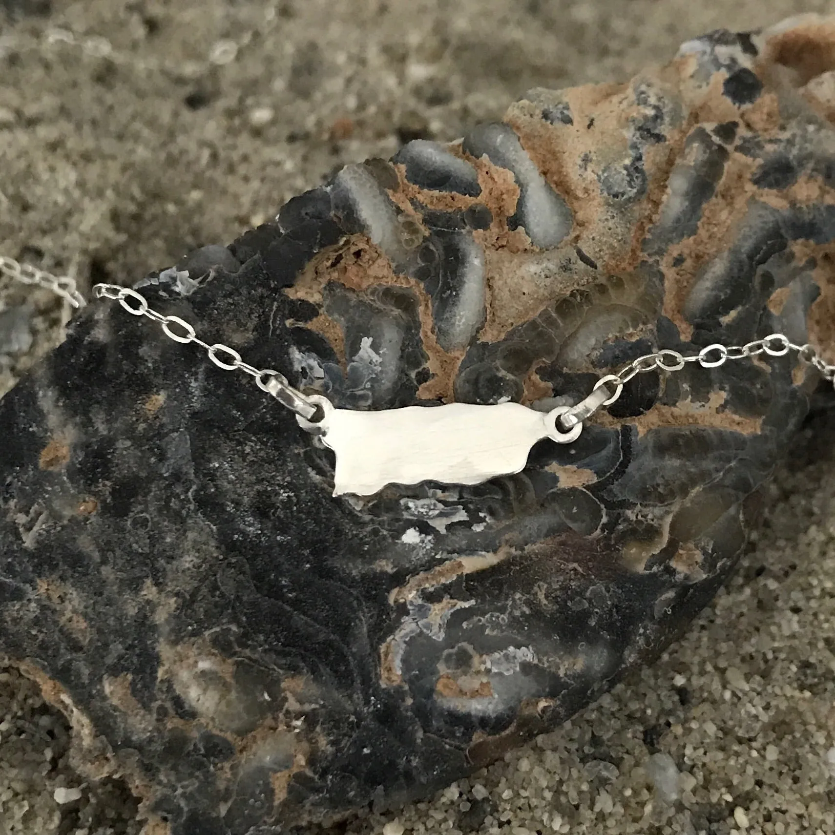 Puerto Rico Necklace sterling silver