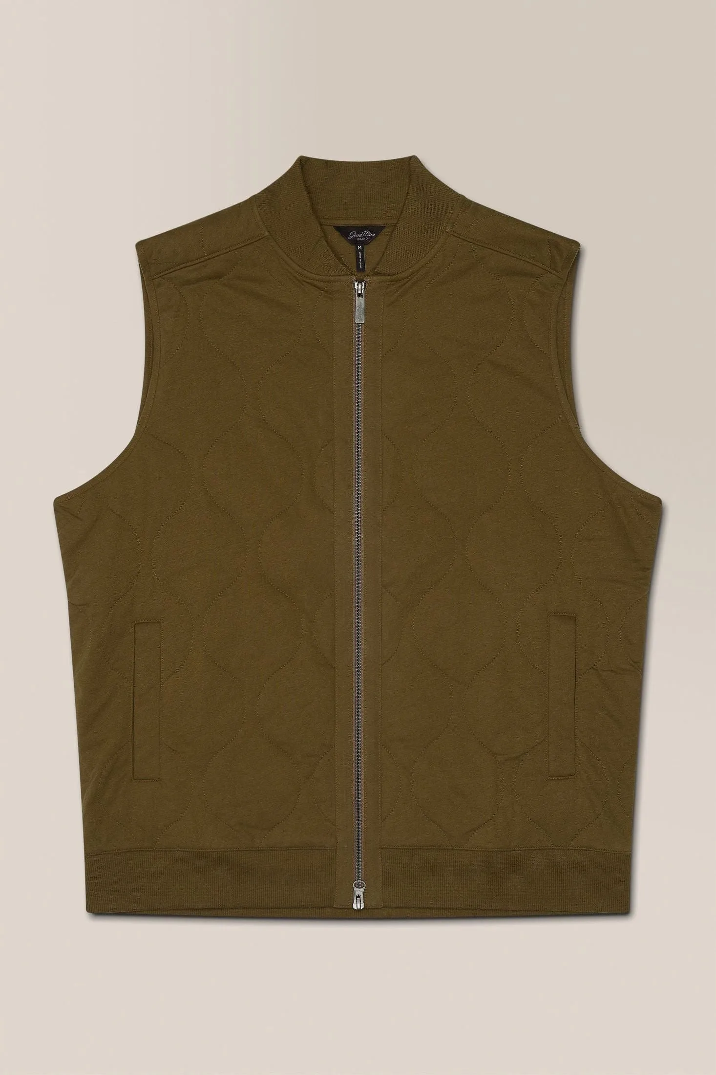 Quilted Vest | Premium Cotton Jersey