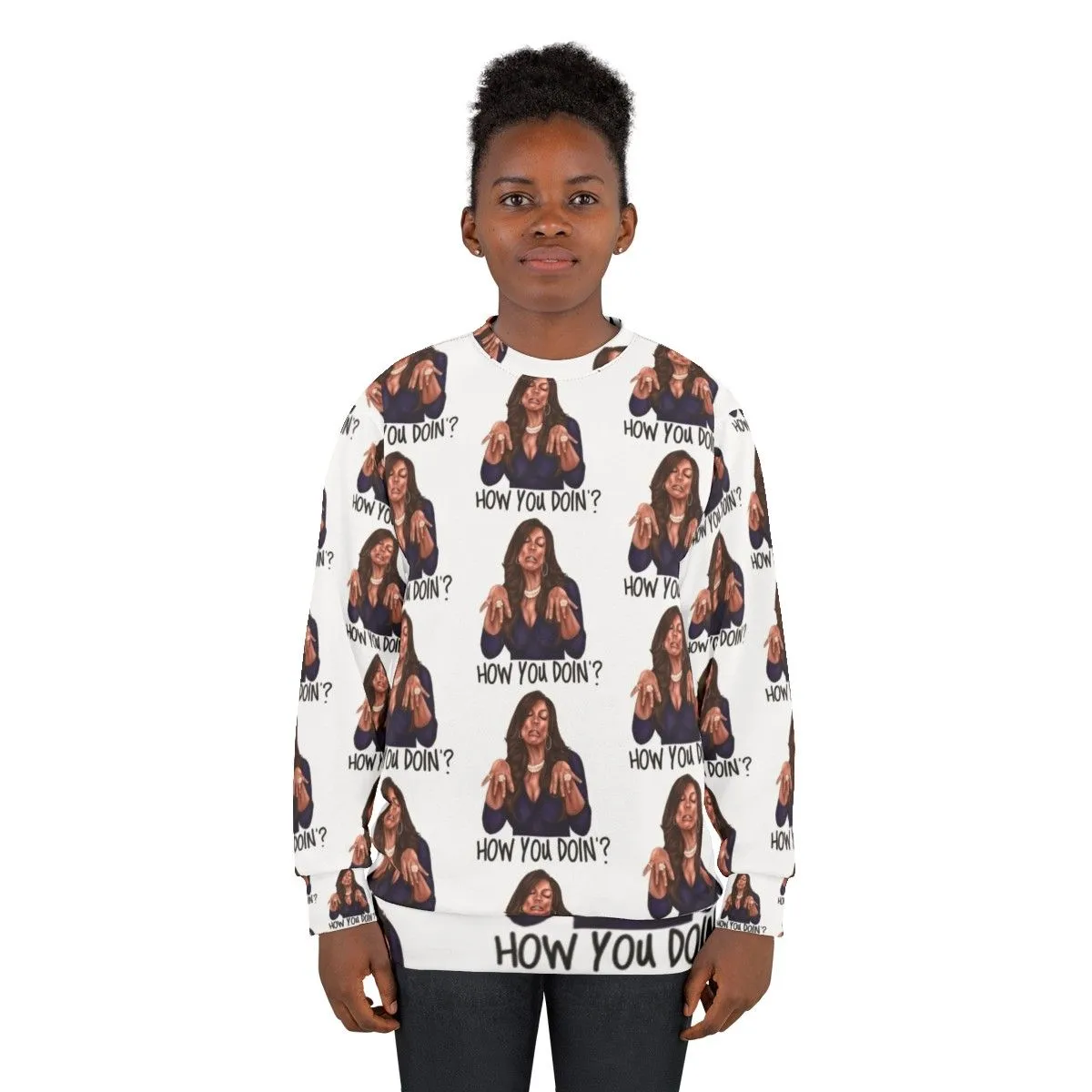 "How You Doin?" Wendy Williams Inspired Sweatshirt