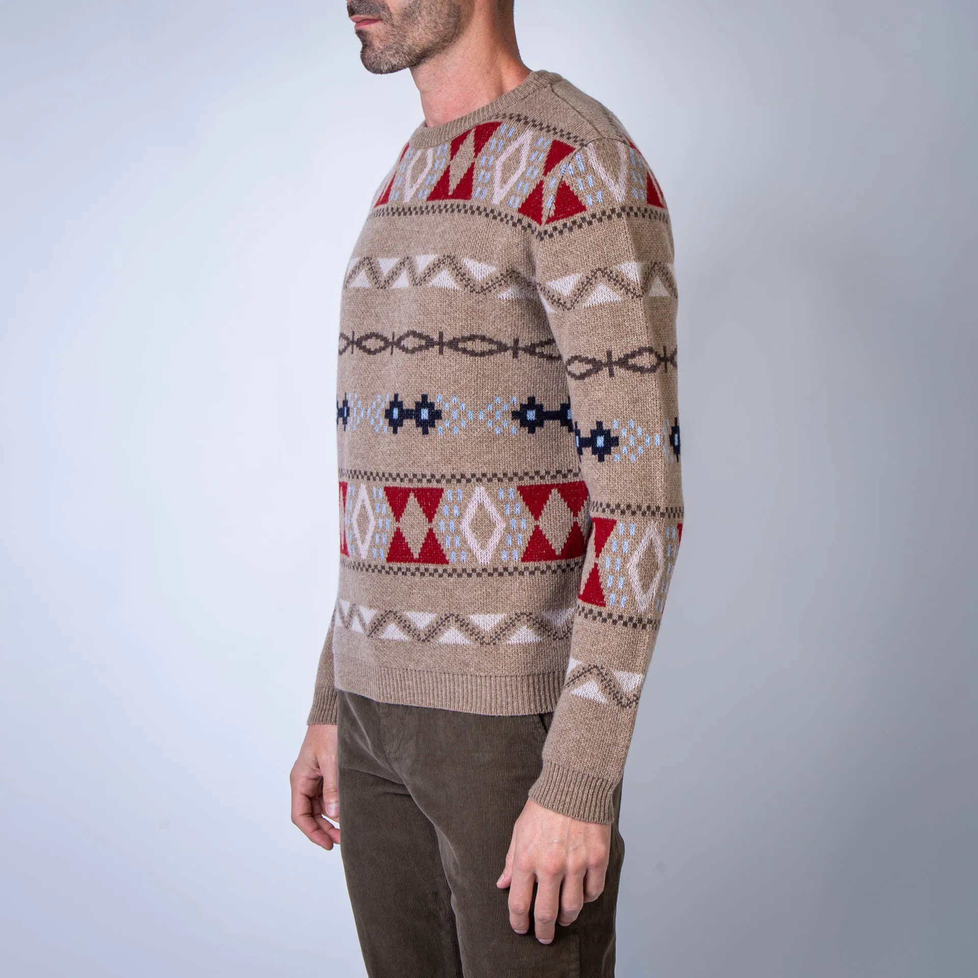 RAKKI SWEATER THE MEXICANE SABBIA BEIGE