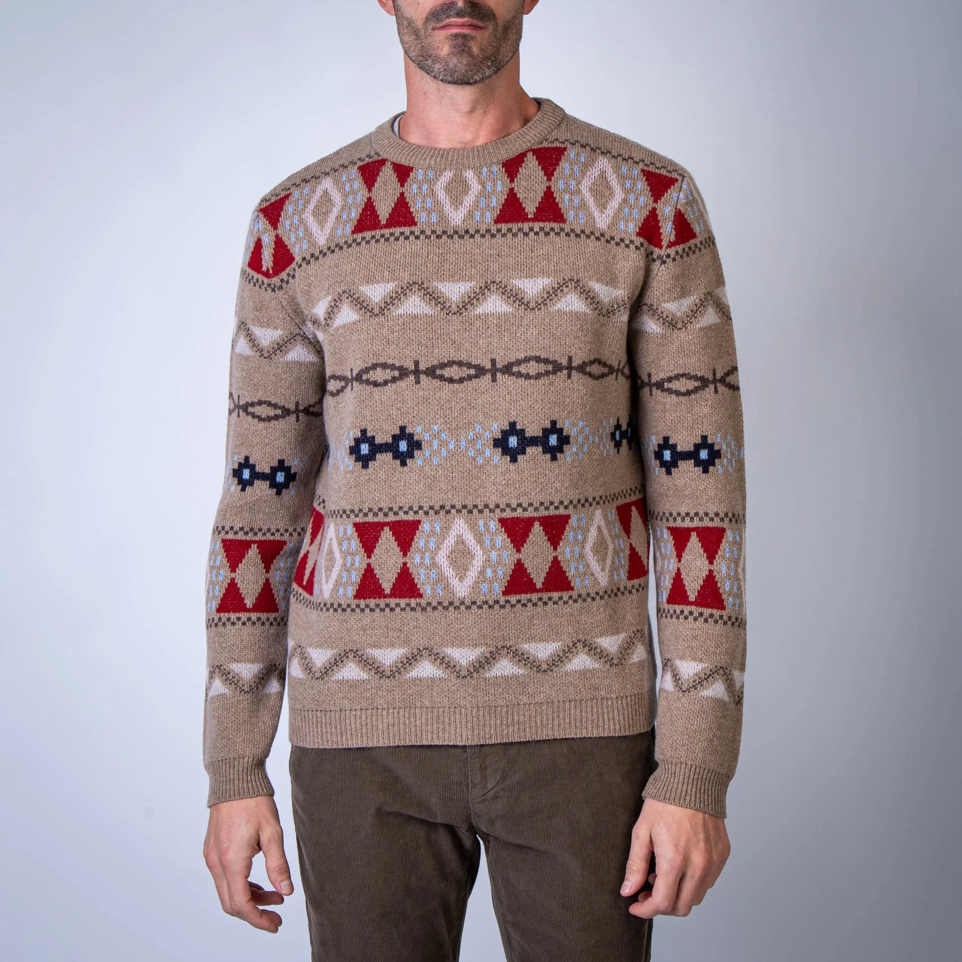 RAKKI SWEATER THE MEXICANE SABBIA BEIGE